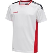 hummel Sport T-shirt hmlAUTHENTIC Poly Jersey (lightweight jersey fabric) Short sleeve white/red Children