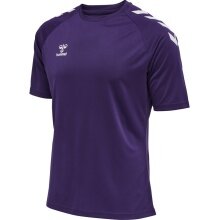 hummel Sport T-shirt hmlCORE XK Core Poly (Interlock fabric) Short sleeve purple/white Men