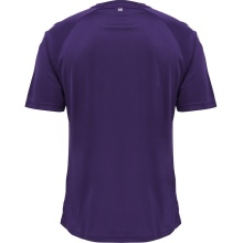 hummel Sport T-shirt hmlCORE XK Core Poly (Interlock fabric) Short sleeve purple/white Men