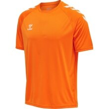 hummel Sport T-shirt hmlCORE XK Core Poly (Interlock fabric) short sleeve orange Men