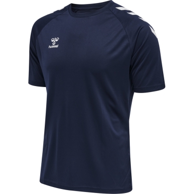 hummel Sport T-shirt hmlCORE XK Core Poly (Interlock fabric) Short sleeve navy blue Men