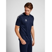 hummel Sport T-shirt hmlCORE XK Core Poly (Interlock fabric) Short sleeve navy blue Men