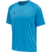 hummel Sport T-shirt hmlCORE XK Core Poly (Interlock fabric) Short sleeve blue Men