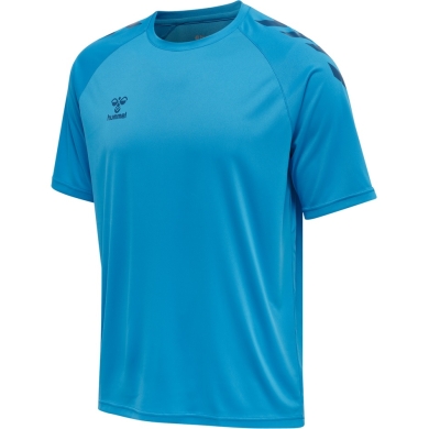 hummel Sport T-shirt hmlCORE XK Core Poly (Interlock fabric) Short sleeve blue Men