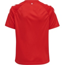 hummel Sport T-shirt hmlCORE XK Core Poly (Interlock fabric) Short sleeve red Children