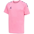 hummel Sport T-shirt hmlCORE XK Core Poly (Interlock fabric) short sleeve pink children