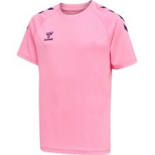 hummel Sport T-shirt hmlCORE XK Core Poly (Interlock fabric) short sleeve pink children