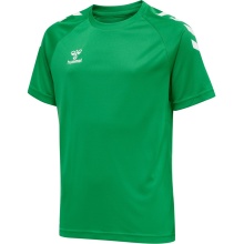 hummel Sport T-shirt hmlCORE XK Core Poly (Interlock fabric) Short sleeve green Kids