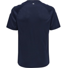 hummel Sport T-shirt hmlCORE XK Core Poly (Interlock fabric) Short Sleeve Navy Blue Kids