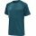 hummel Sport T-shirt hmlCORE XK Core Poly (Interlock fabric) Short sleeve coral blue Kids