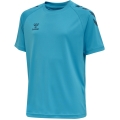 hummel Sport T-shirt hmlCORE XK Core Poly (Interlock fabric) Short sleeve blue Kids