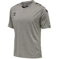 hummel Sport T-shirt hmlCORE XK Poly Jersey (robust double knit) short sleeve grey men