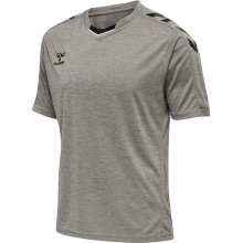 hummel Sport T-shirt hmlCORE XK Poly Jersey (robust double knit) short sleeve grey men