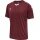 hummel Sport T-shirt hmlCORE XK Poly Jersey (robust double knit) short sleeve burgundy men