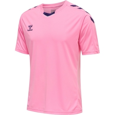 hummel Sport T-shirt hmlCORE XK Poly Jersey (robust double knit) Short sleeve pink Men