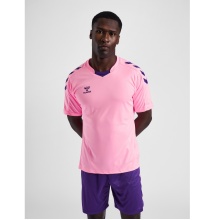 hummel Sport T-shirt hmlCORE XK Poly Jersey (robust double knit) Short sleeve pink Men