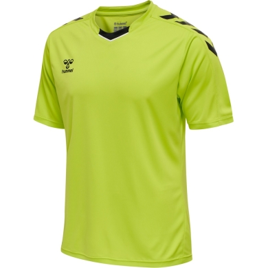 hummel Sport T-shirt hmlCORE XK Poly Jersey (robust double knit) Short sleeve lime green Men