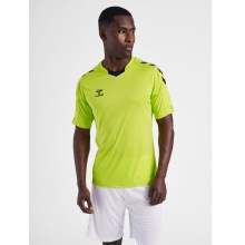 hummel Sport T-shirt hmlCORE XK Poly Jersey (robust double knit) Short sleeve lime green Men