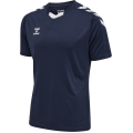 hummel Sport T-shirt hmlCORE XK Poly Jersey (robust double knit) short sleeve navy blue men