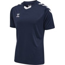 hummel Sport T-shirt hmlCORE XK Poly Jersey (robust double knit) short sleeve navy blue men