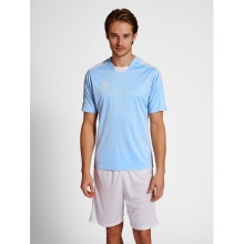 hummel Sport T-shirt hmlCORE XK Poly Jersey (robust double knit) Short Sleeve light blue Men