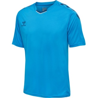 hummel Sport T-shirt hmlCORE XK Poly Jersey (robust double knit) Short sleeve blue Men