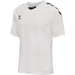 hummel Sport T-shirt hmlCORE XK Poly Jersey (robust double knit) short sleeve white men