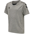 hummel Sport T-shirt hmlCORE XK Poly Jersey (robust double knit) Short sleeve grey Kids