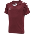 hummel Sport T-shirt hmlCORE XK Poly Jersey (robust double knit) Short sleeve burgundy Children