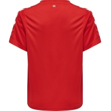 hummel Sport T-shirt hmlCORE XK Poly Jersey (robust double knit) Short sleeve red Kids