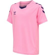 hummel Sport T-shirt hmlCORE XK Poly Jersey (robust double knit) Short sleeve pink Children