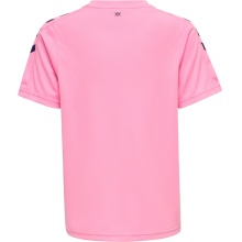 hummel Sport T-shirt hmlCORE XK Poly Jersey (robust double knit) Short sleeve pink Children