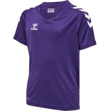 hummel Sport T-shirt hmlCORE XK Poly Jersey (robust double knit) Short sleeve purple/white Kids