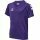 hummel Sport T-shirt hmlCORE XK Poly Jersey (robust double knit) Short sleeve purple/white Kids