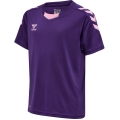 hummel Sport T-shirt hmlCORE XK Poly Jersey (robust double knit) Short sleeve purple Children