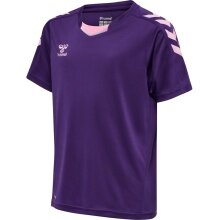 hummel Sport T-shirt hmlCORE XK Poly Jersey (robust double knit) Short sleeve purple Children