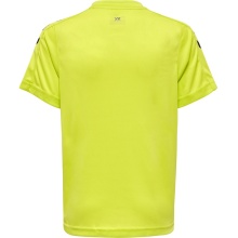 hummel Sport T-shirt hmlCORE XK Poly Jersey (robust double knit) Short sleeve lime green Children