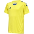 hummel Sport T-shirt hmlCORE XK Poly Jersey (robust double knit) Short sleeve yellow/blue Kids