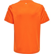 hummel Sport T-shirt hmlCORE XK Poly Jersey (robust double knit) Short Sleeve orange Children