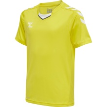 hummel Sport T-shirt hmlCORE XK Poly Jersey (robust double knit) Short sleeve yellow Children