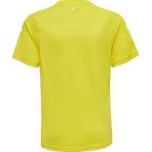 hummel Sport T-shirt hmlCORE XK Poly Jersey (robust double knit) Short sleeve yellow Children