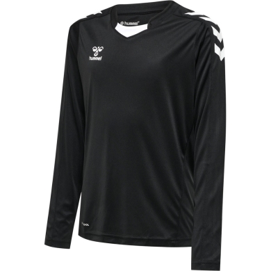 hummel Sport long-sleeved shirt hmlCORE XK Poly Jersey (Interlock fabric) black children