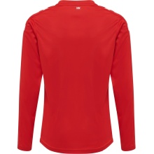 hummel Sport Long Sleeve Shirt hmlCORE XK Poly Jersey (Interlock Fabric) red Kids