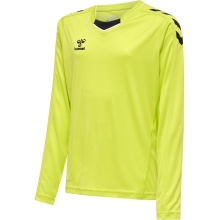 hummel Sport long-sleeved shirt hmlCORE XK Poly Jersey (Interlock fabric) lime green children