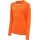 hummel Sport long-sleeved shirt hmlCORE XK Poly Jersey (Interlock fabric) orange Kids