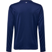 hummel Sport long-sleeved shirt hmlCORE XK Poly Jersey (Interlock fabric) navy blue children