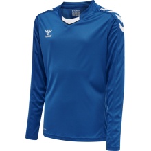 hummel Sport long-sleeved shirt hmlCORE XK Poly Jersey (Interlock fabric) dark blue Kids