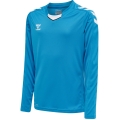 hummel Sport long-sleeved shirt hmlCORE XK Poly Jersey (Interlock fabric) blue Kids