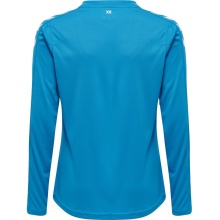 hummel Sport long-sleeved shirt hmlCORE XK Poly Jersey (Interlock fabric) blue Kids