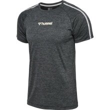 hummel Sport T-shirt hmlDucas (100% Polyester) Short sleeve black/grey Men